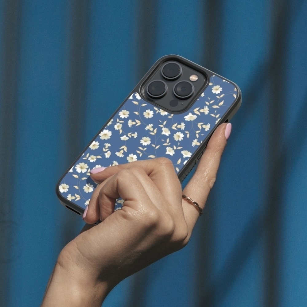 Floral Phone Case – iPhone 16, 15 Pro, 14, Galaxy S25 S24FE, Pixel 8 Pro, 9 Pro